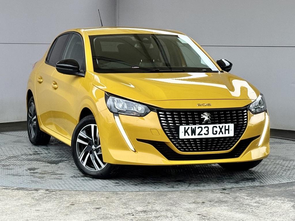 Peugeot 208 1.2 Puretech Allure Premium Hatchback Yellow