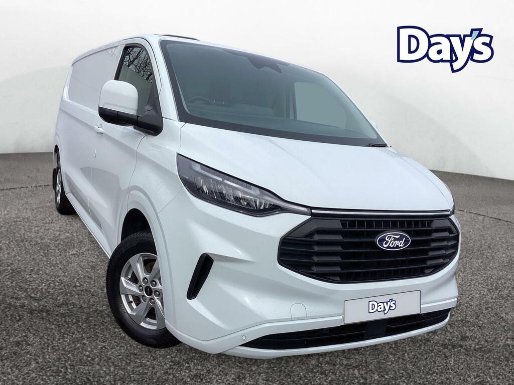 Ford Transit Custom 2.0 300 Ecoblue Limited Panel Van Manua W024DYA White