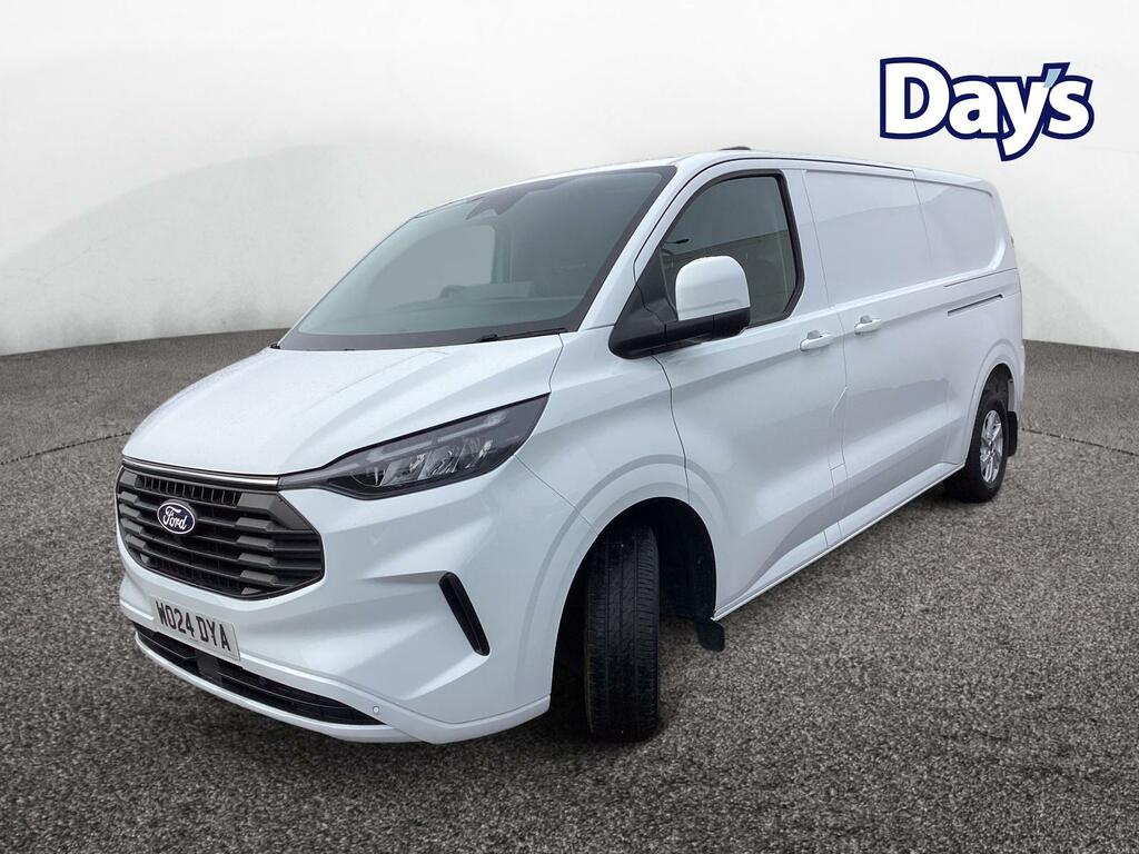 Ford Transit Custom 2.0 300 Ecoblue Limited Panel Van Manua W024DYA White #2