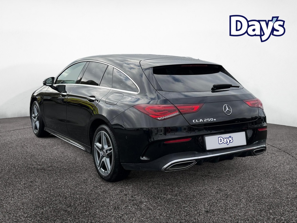 Mercedes-Benz CLA Class Cla 250E Amg Line Premium Plus Shooting Brake Black #6