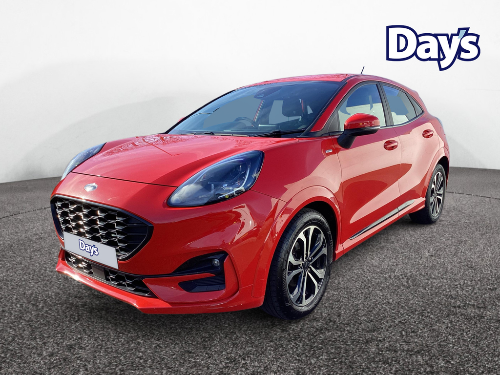 Ford Puma 1.0T Ecoboost Mhev St-line Suv E CN70PCF Red #4