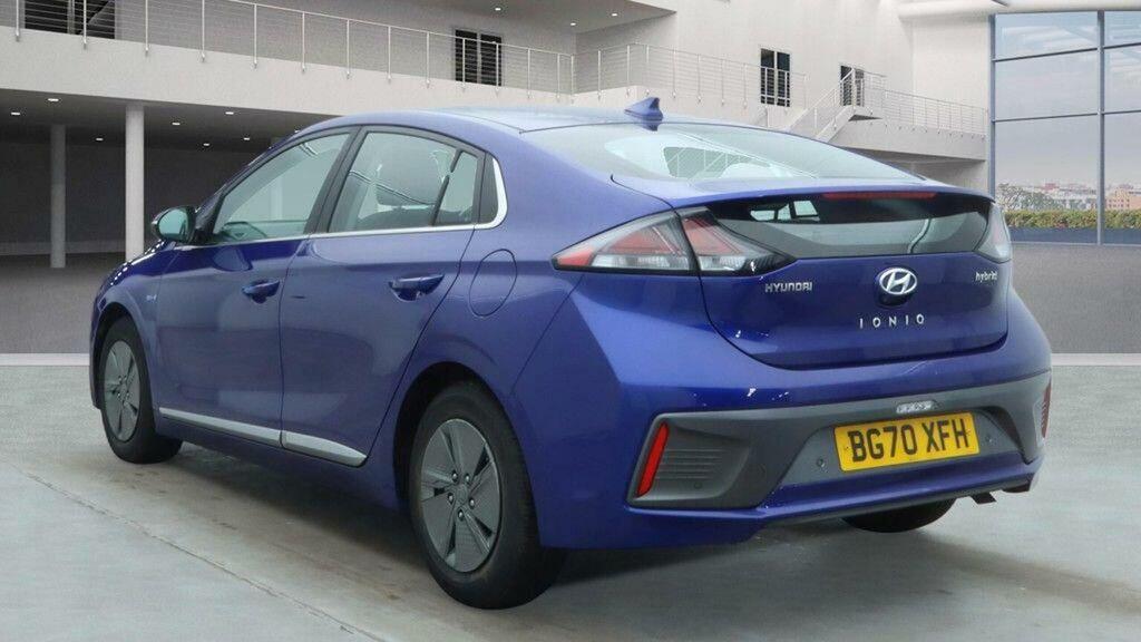 Hyundai Ioniq 1.6 H-gdi Premium Dct Euro 6 Ss BG70XFH Blue #2