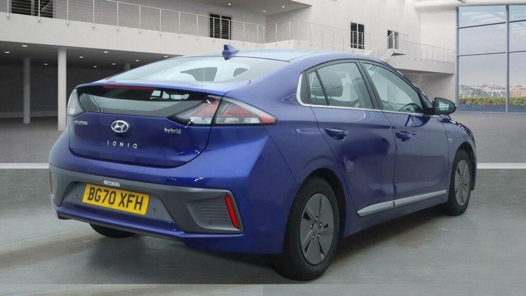 Hyundai Ioniq 1.6 H-gdi Premium Dct Euro 6 Ss BG70XFH Blue #4