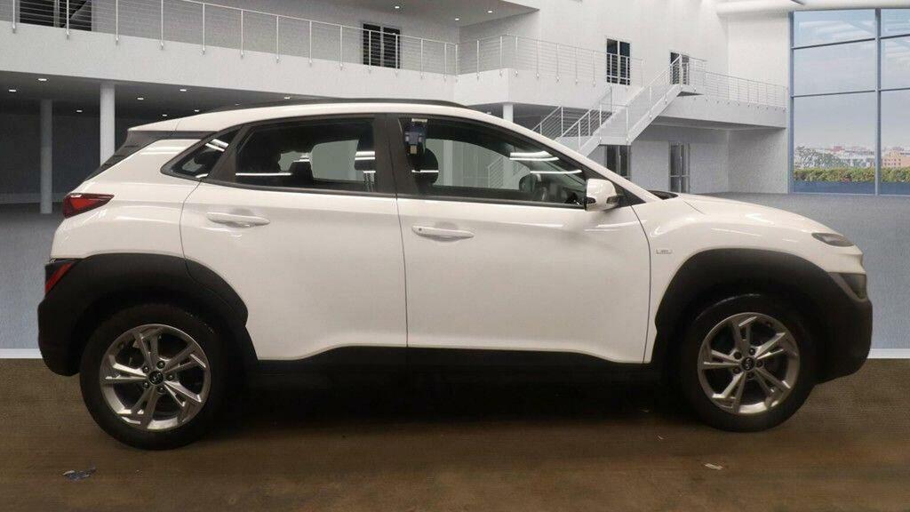 Hyundai Kona 1.0 T-gdi Mhev Se Connect Euro 6 Ss White #5