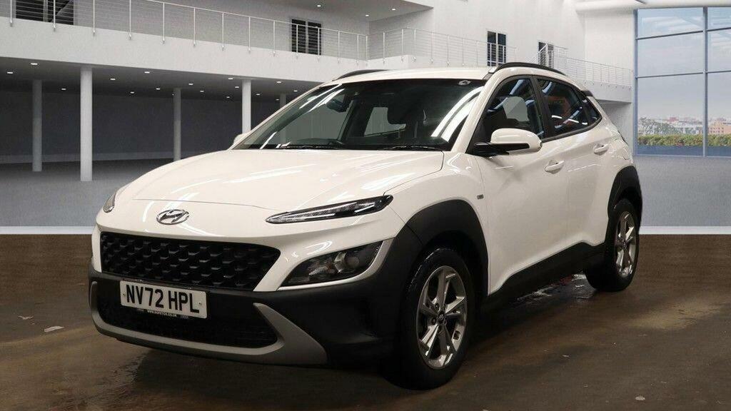 Hyundai Kona 1.0 T-gdi Mhev Se Connect Euro 6 Ss White #3