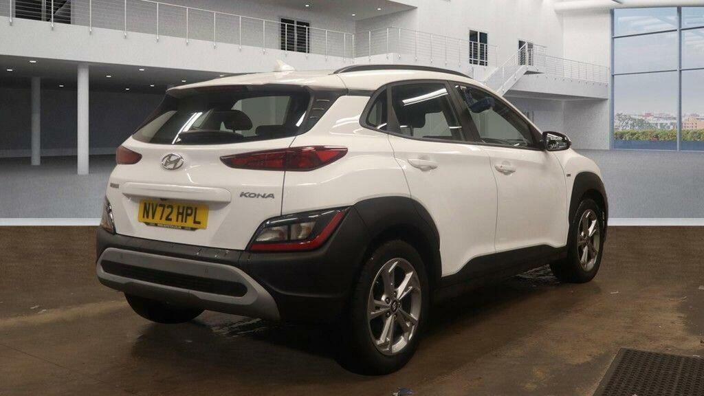 Hyundai Kona 1.0 T-gdi Mhev Se Connect Euro 6 Ss White #4