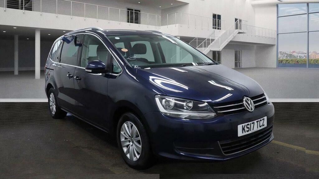 Volkswagen Sharan 2.0 Tdi Bluemotion Tech Se Nav Dsg Euro 6 Ss Blue
