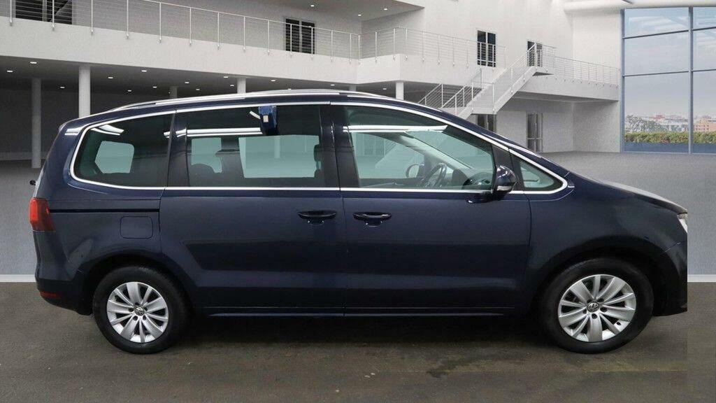 Volkswagen Sharan 2.0 Tdi Bluemotion Tech Se Nav Dsg Euro 6 Ss Blue #5