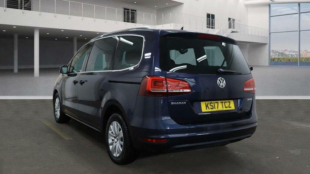 Volkswagen Sharan 2.0 Tdi Bluemotion Tech Se Nav Dsg Euro 6 Ss Blue #2