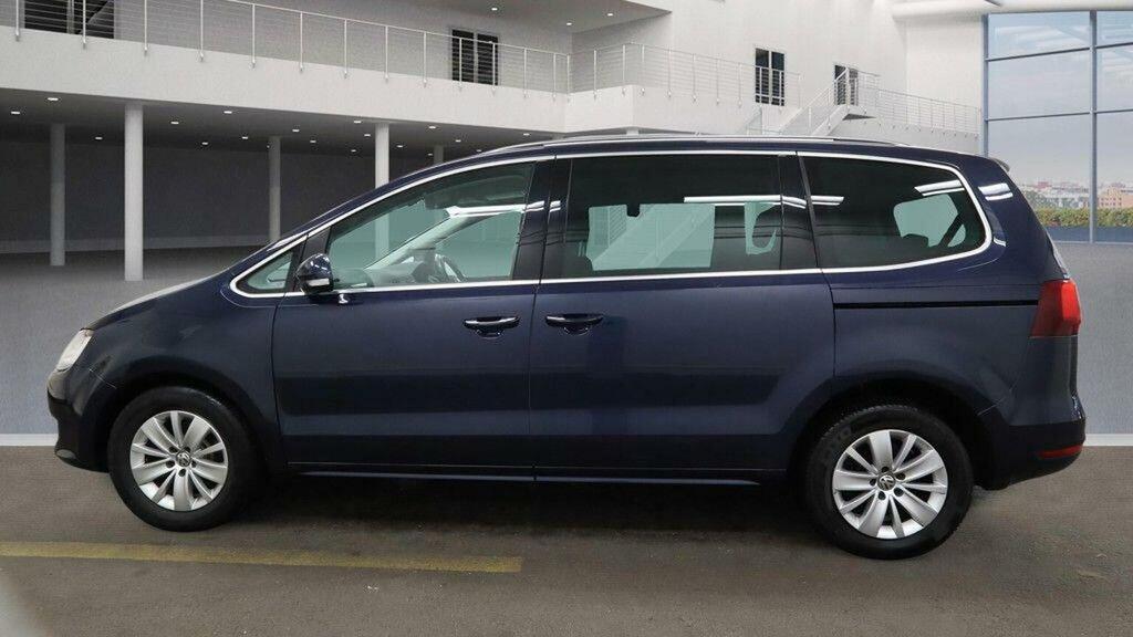 Volkswagen Sharan 2.0 Tdi Bluemotion Tech Se Nav Dsg Euro 6 Ss Blue #6