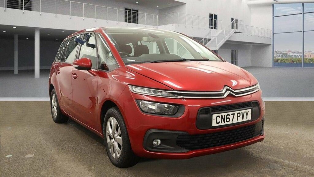 Citroen Grand C4 Picasso 1.6 Bluehdi Touch Edition Euro 6 Ss Red
