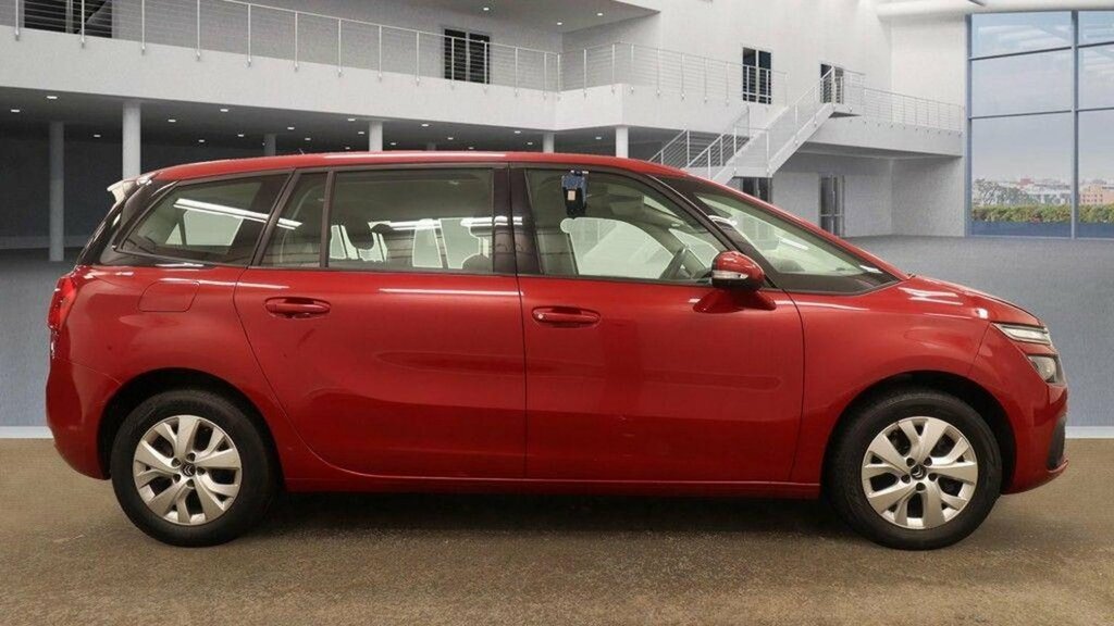 Citroen Grand C4 Picasso 1.6 Bluehdi Touch Edition Euro 6 Ss Red #2