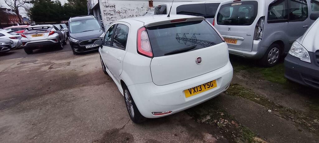 Fiat Punto 1.4 Gbt Euro 5 Ss White #3