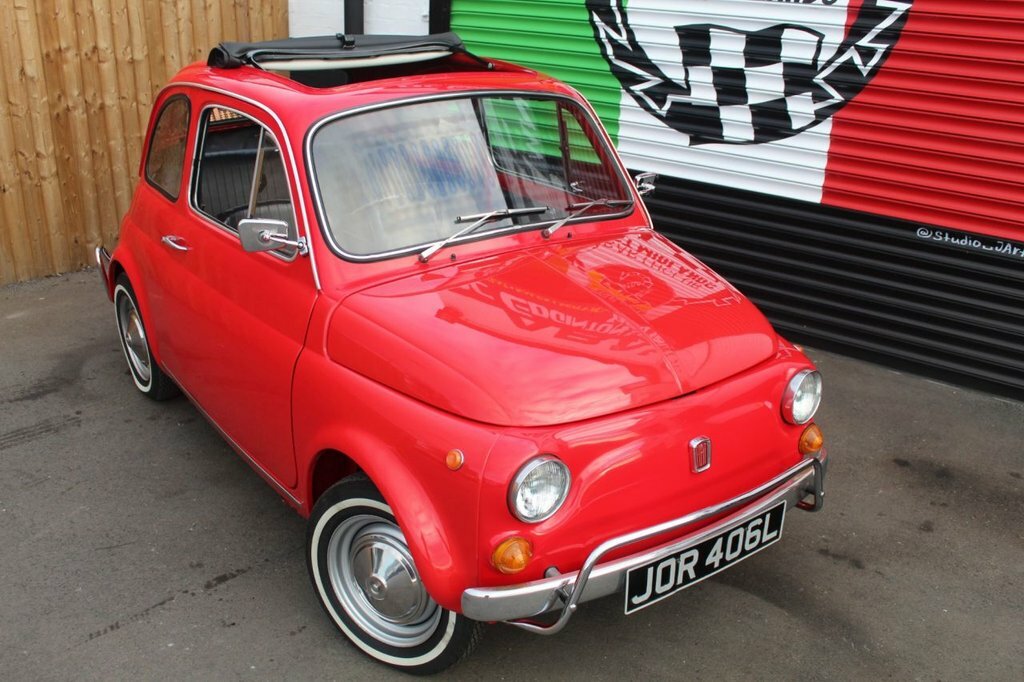 Fiat 500L Saloon JOR406L Red #3