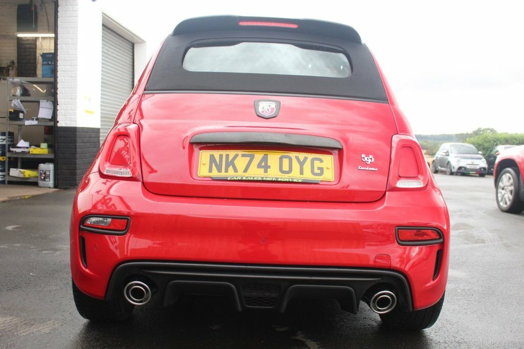 Abarth 595 1.4L Turismo NK74OYG Red #5