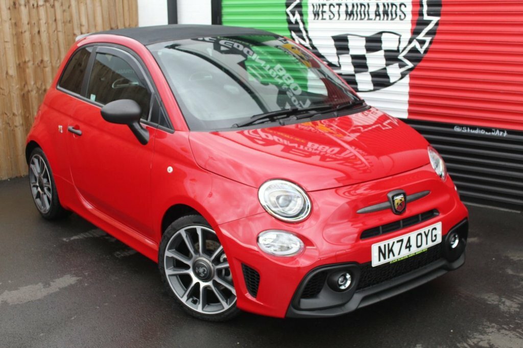 Abarth 595 1.4L Turismo NK74OYG Red #4