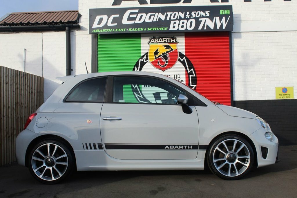Abarth 595 1.4L Turismo FV22UPP Grey #4