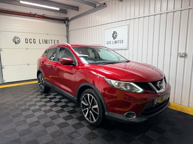 Nissan Qashqai Dig-t Tekna Suv Red #4