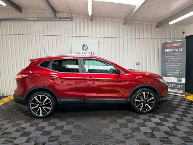 Nissan Qashqai Dig-t Tekna Suv Red #5