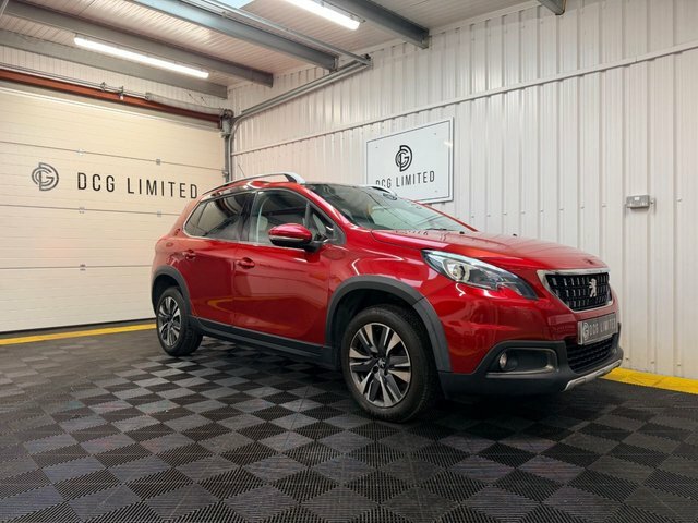 Peugeot 2008 Puretech Allure Premium Suv Red