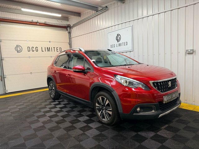 Peugeot 2008 Puretech Allure Premium Suv DU68KGK Red #4