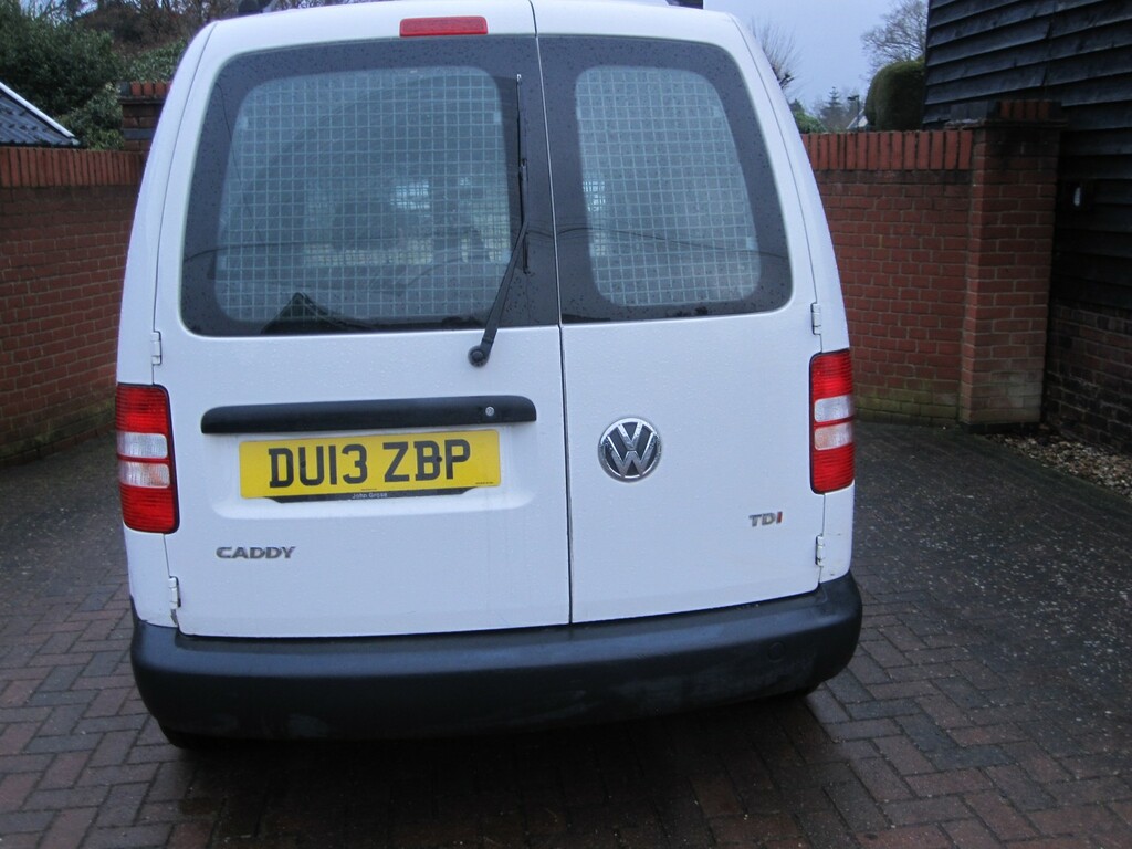 Volkswagen Caddy 1.6 Tdi C20 2013 White #5