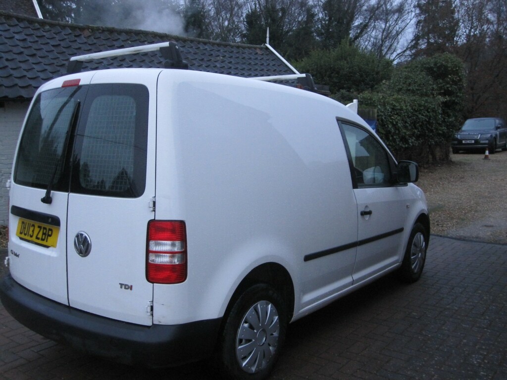 Volkswagen Caddy 1.6 Tdi C20 2013 White #4