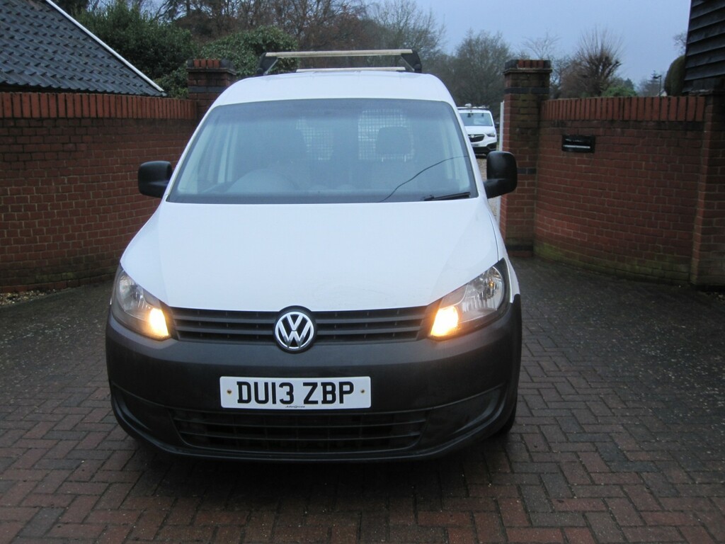 Volkswagen Caddy 1.6 Tdi C20 2013 White #2