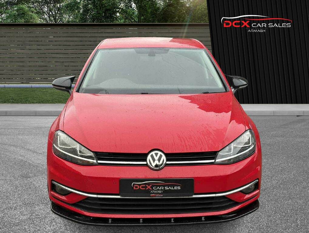 Volkswagen Golf 1.6 Tdi Match Dsg GF19CLO Red #2