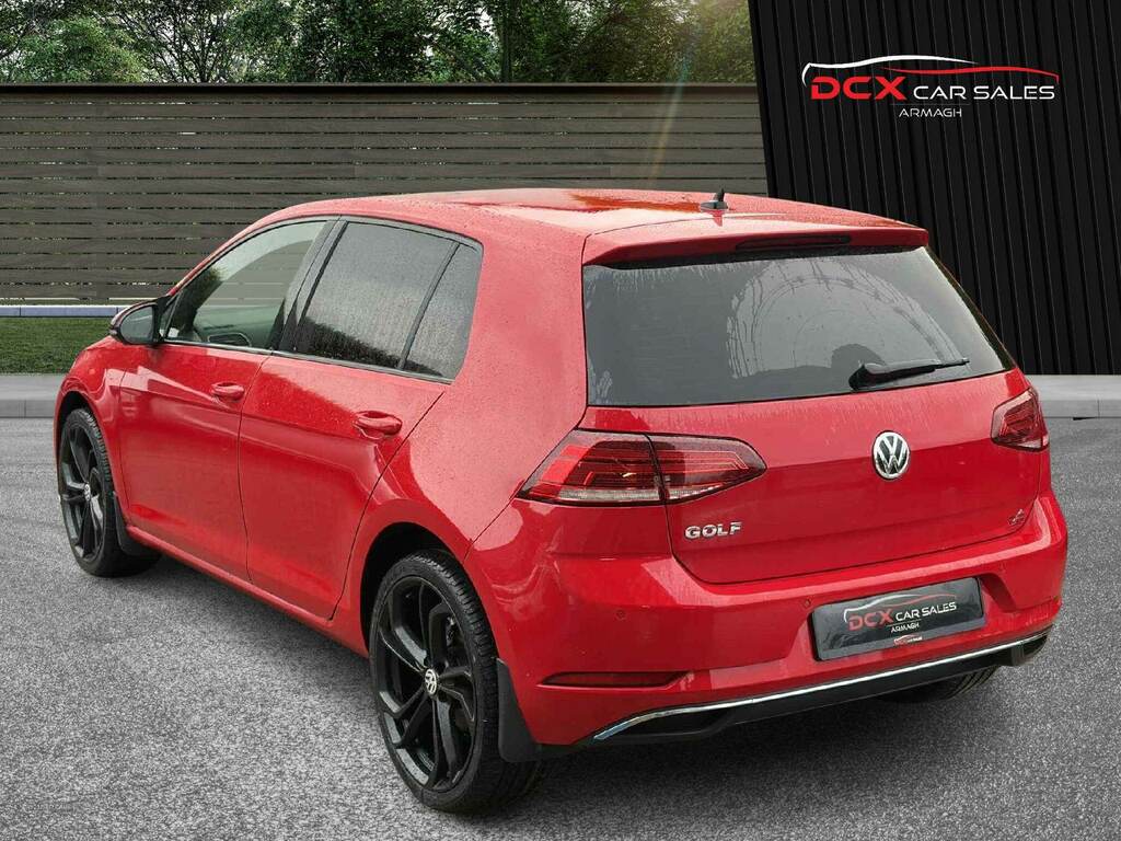 Volkswagen Golf 1.6 Tdi Match Dsg GF19CLO Red #5