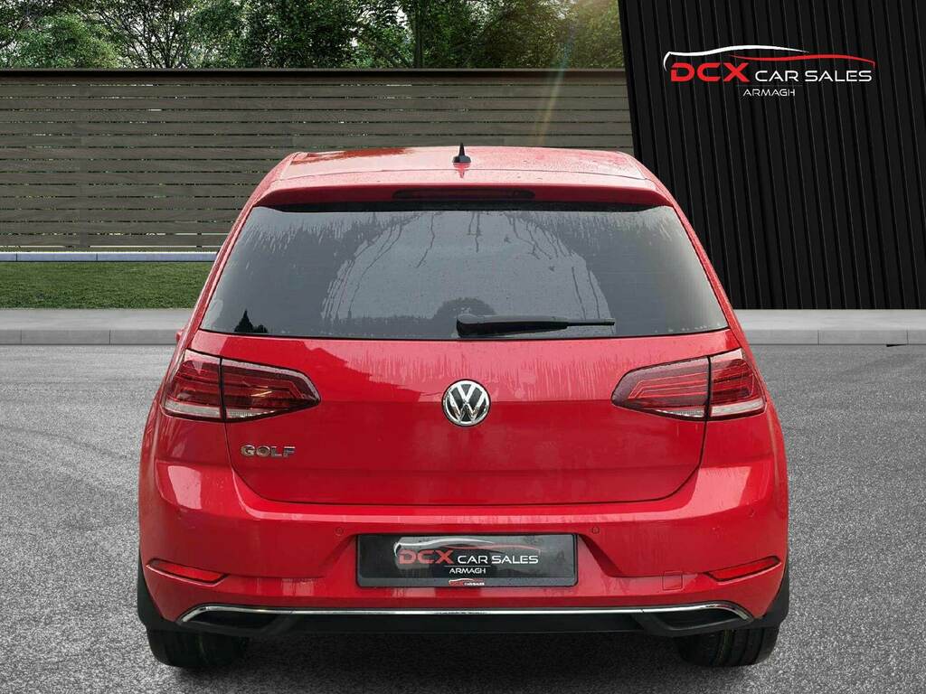 Volkswagen Golf 1.6 Tdi Match Dsg GF19CLO Red #3