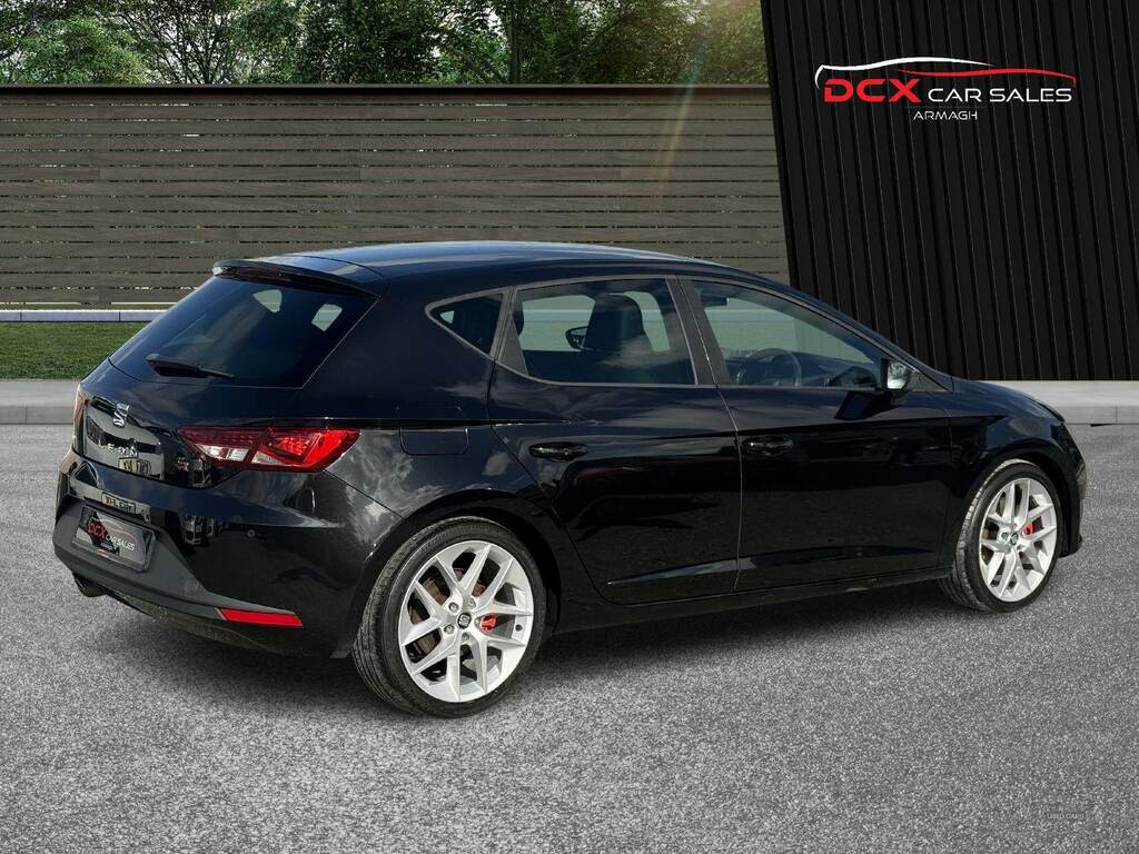 Seat Leon 2.0 Tdi 184 Fr Technology Pack WG14FPO Black #4