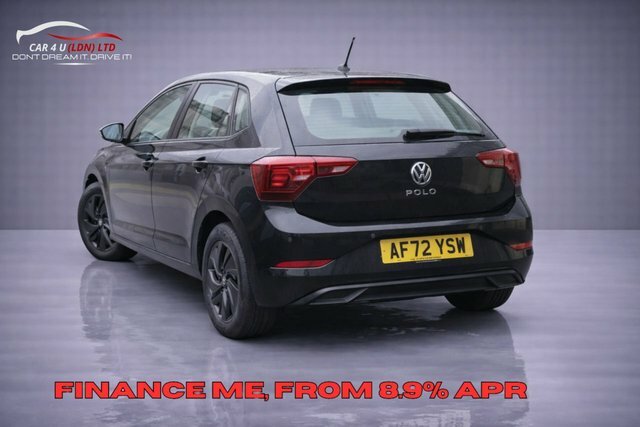 Volkswagen Polo Tsi Life Hatchback AF72YSW Black #2