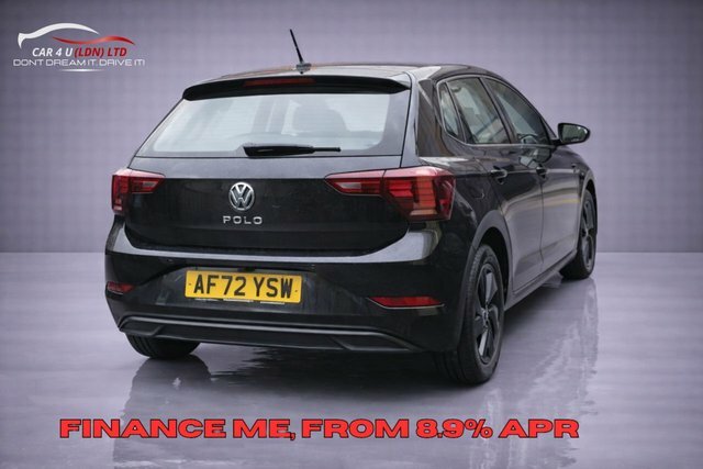 Volkswagen Polo Tsi Life Hatchback AF72YSW Black #3