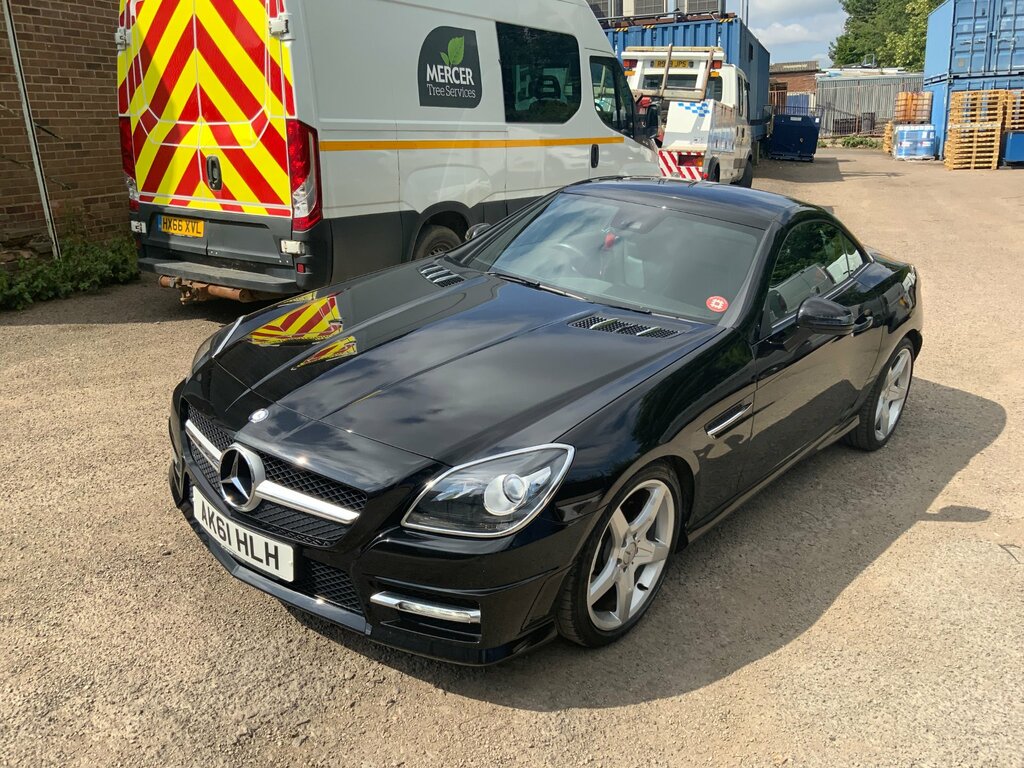 Mercedes-Benz SLK Slk200 Blueefficiency Amg Sport Ed125 2-Door Black