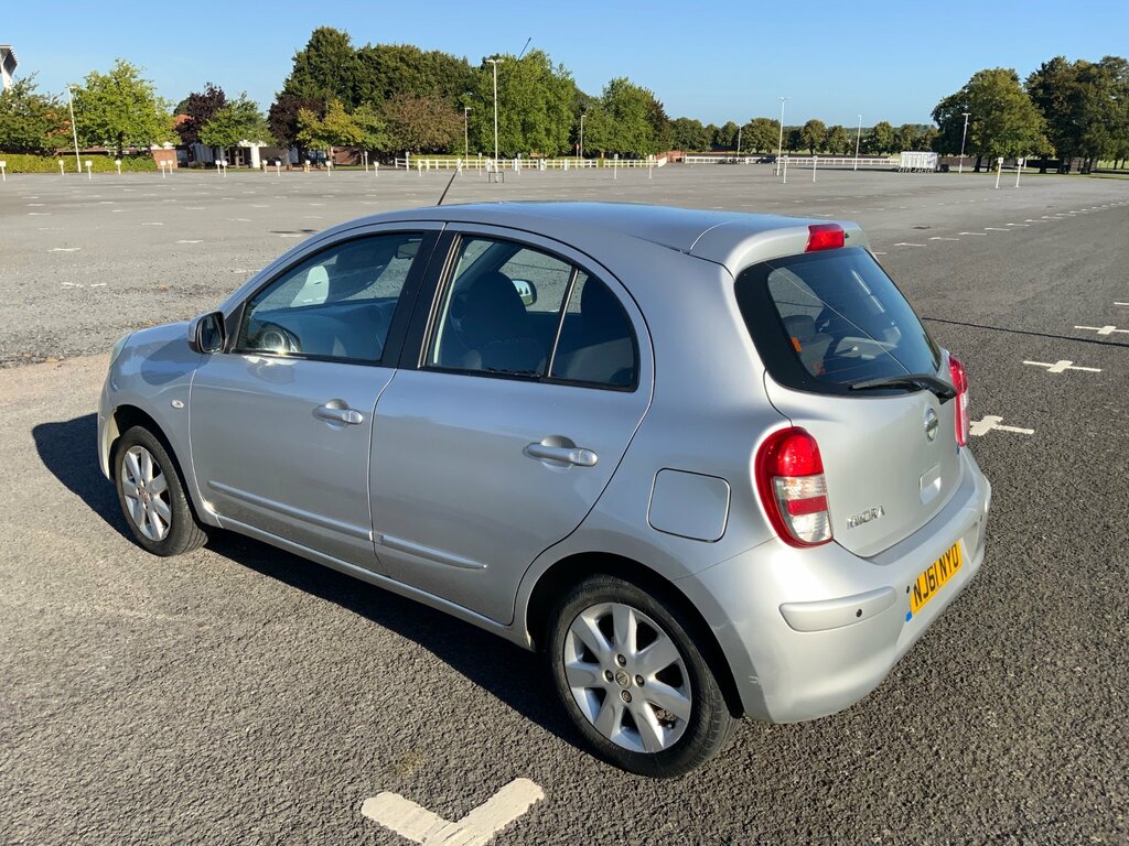 Nissan Micra Acenta 5-Door NJ61NYO Silver #5