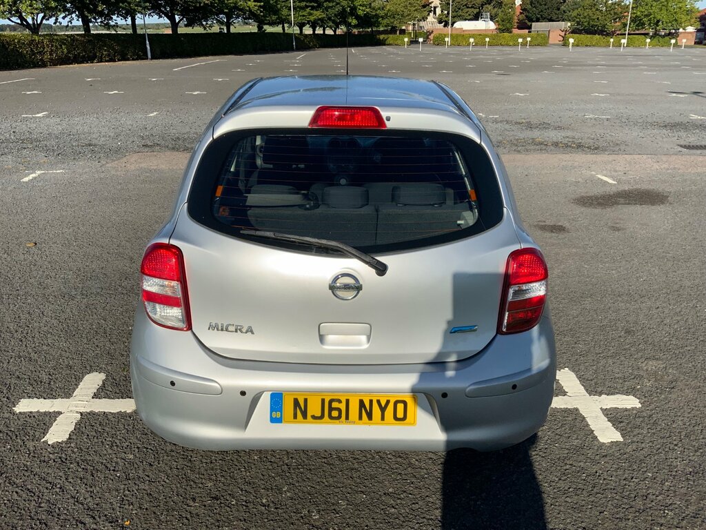 Nissan Micra Acenta 5-Door NJ61NYO Silver #4