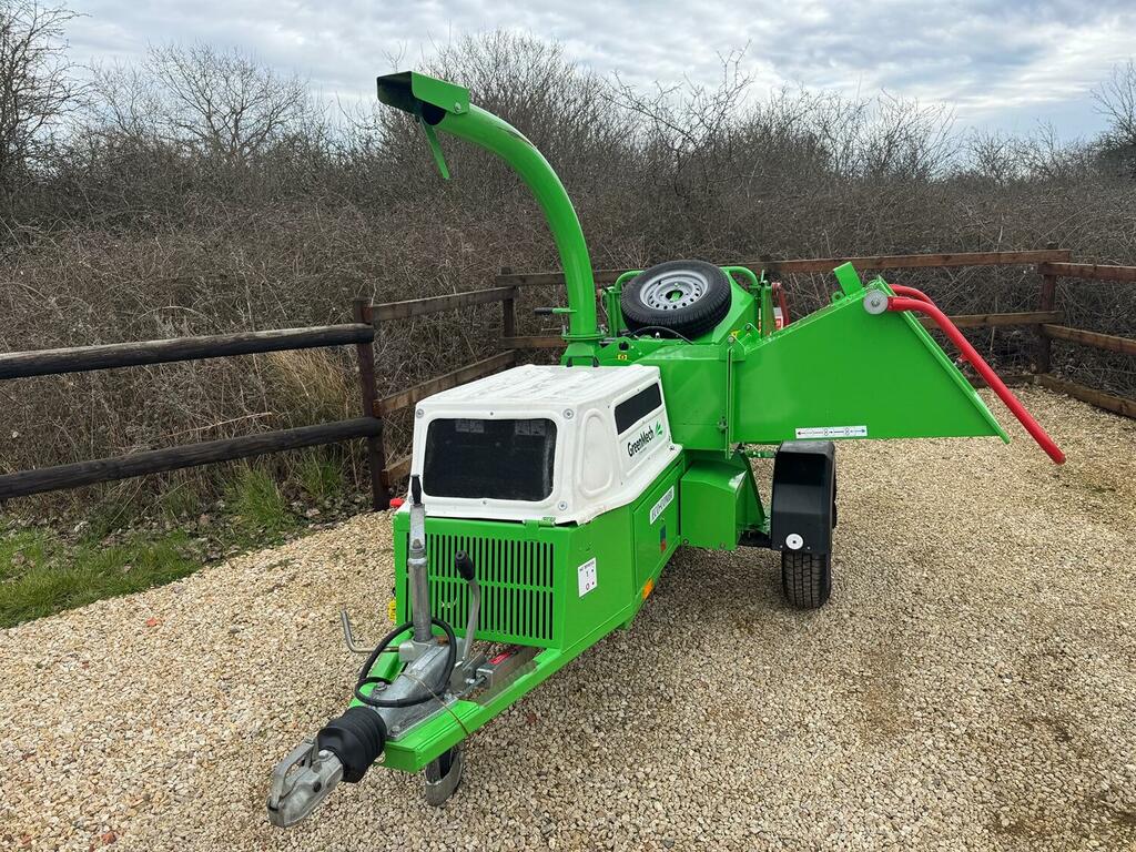 Ford Transit Custom -Greenmech Ec35cmmt Eco-combi Chipper Green