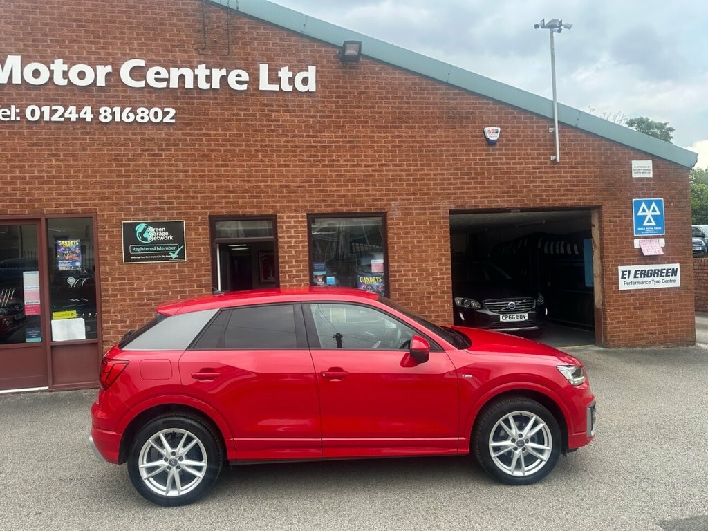 Audi Q2 1L S Line FG70YGP Red #3