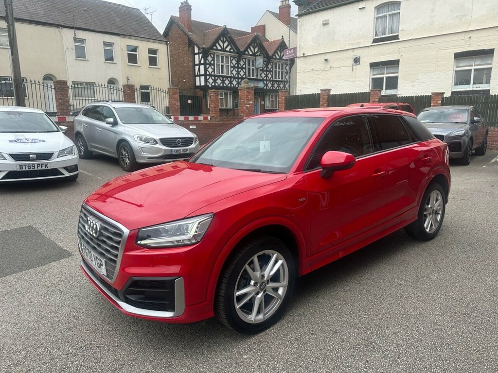 Audi Q2 1L S Line FG70YGP Red #2
