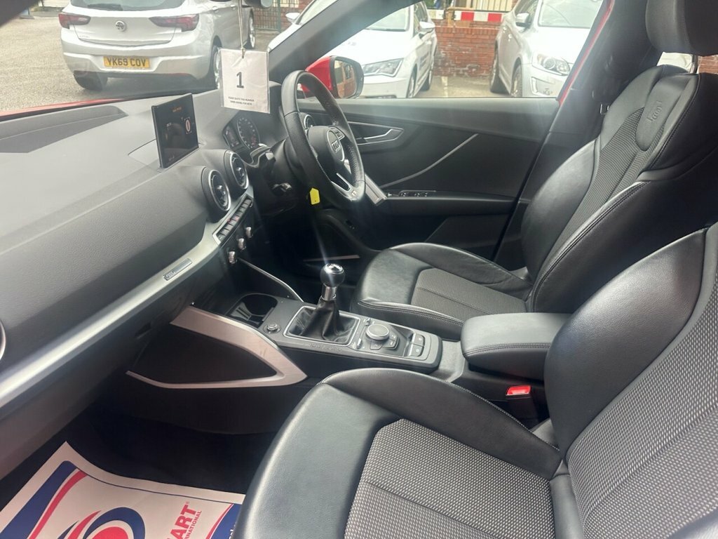 Audi Q2 1L S Line FG70YGP Red #5