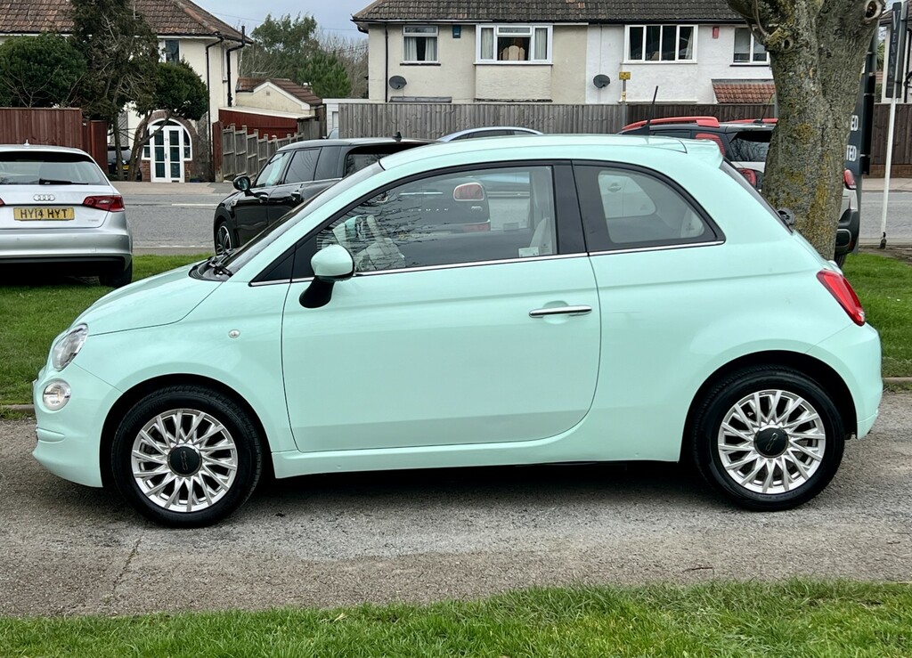 Fiat 500 Hatchback 1.2 69Hp Lounge 201969 Green #4