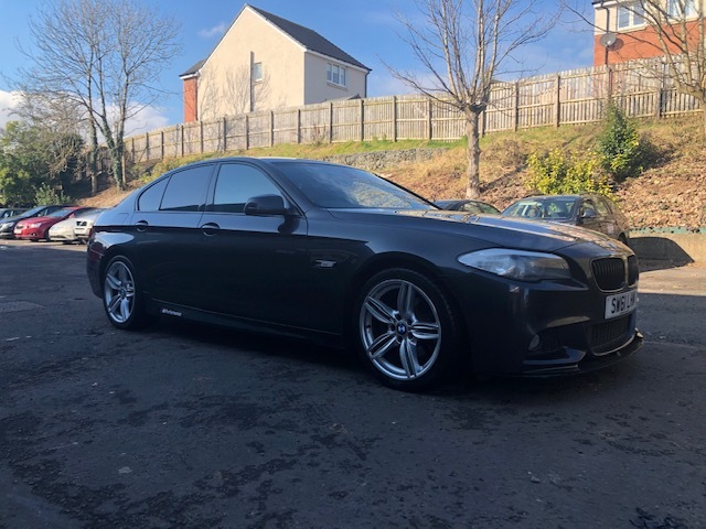 BMW 5 Series 520D M Sport SW61LHM Grey #4