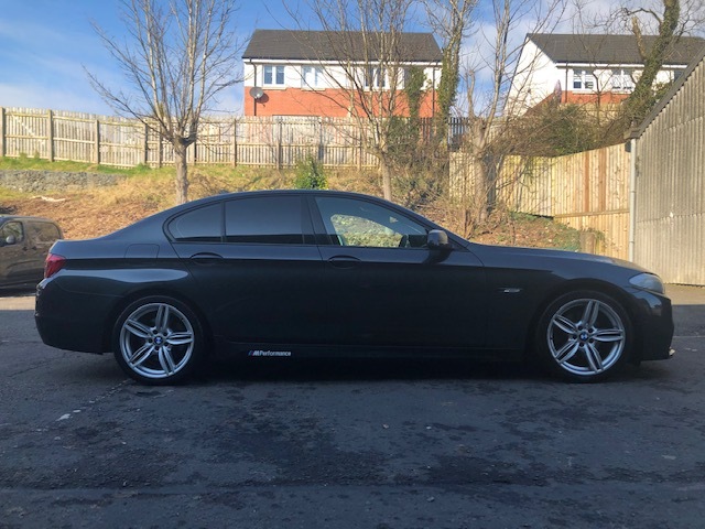 BMW 5 Series 520D M Sport SW61LHM Grey #3