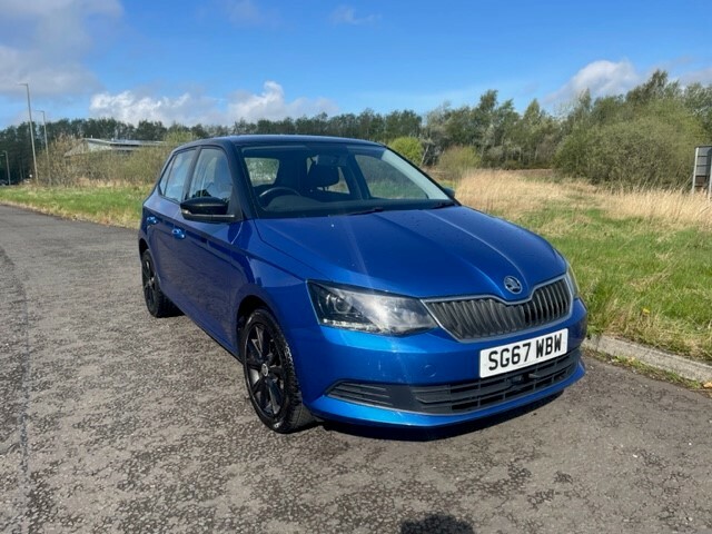 Skoda Fabia 1.0 Mpi Col Edition Only 42K Miles Just Serviced 3 SG67WBW Blue #6