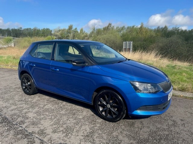 Skoda Fabia 1.0 Mpi Col Edition Only 42K Miles Just Serviced 3 SG67WBW Blue #5