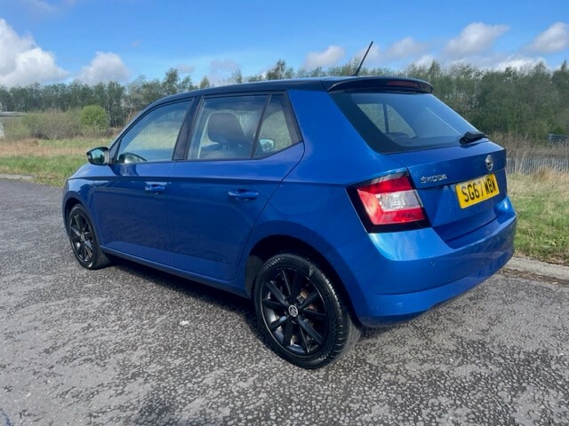 Skoda Fabia 1.0 Mpi Col Edition Only 42K Miles Just Serviced 3 SG67WBW Blue #2
