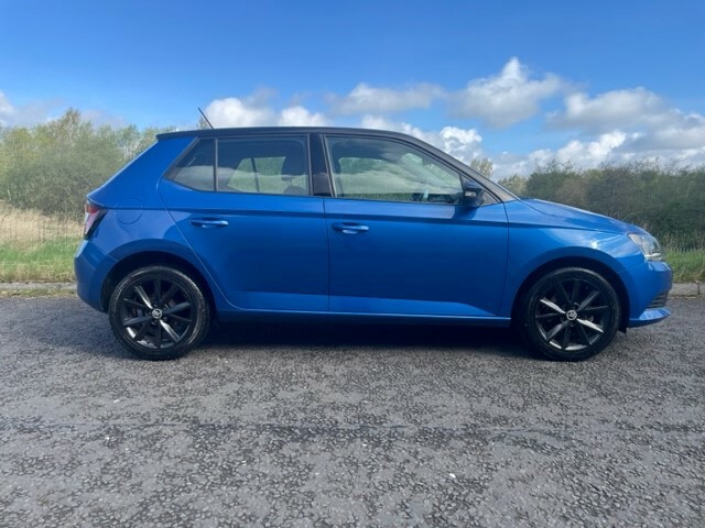 Skoda Fabia 1.0 Mpi Col Edition Only 42K Miles Just Serviced 3 SG67WBW Blue #4