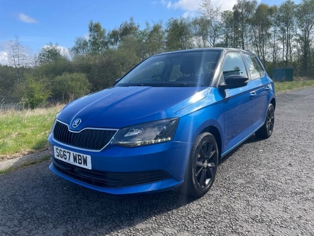 Skoda Fabia 1.0 Mpi Col Edition Only 42K Miles Just Serviced 3 SG67WBW Blue #3