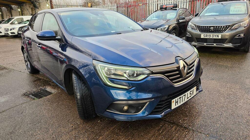 Renault Megane 1.6 Dci Dynamique S Nav Euro 6 Ss HT17LSV Blue #2